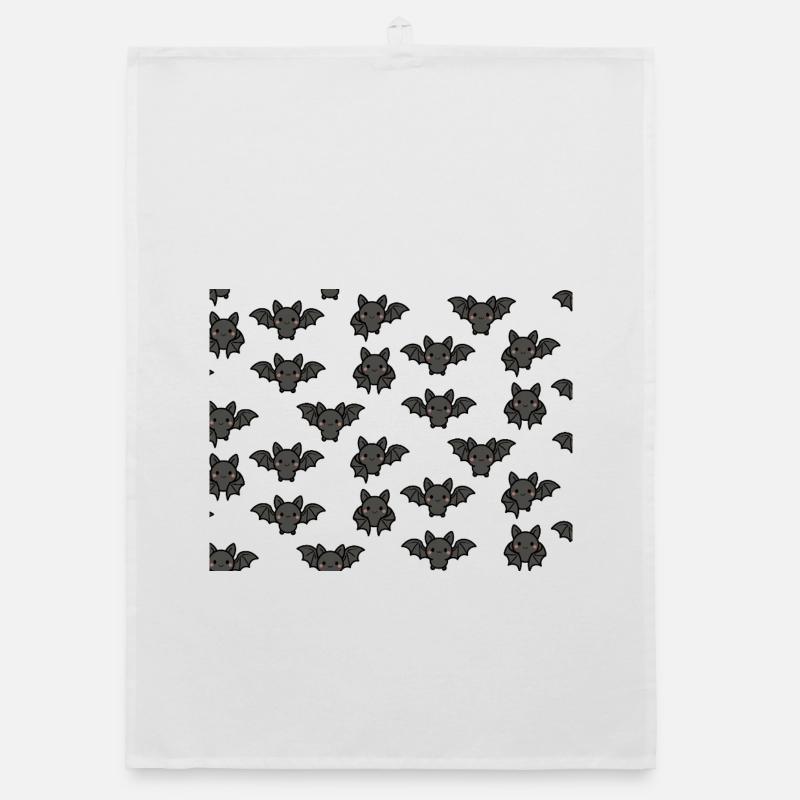 Bats Organic dish towel