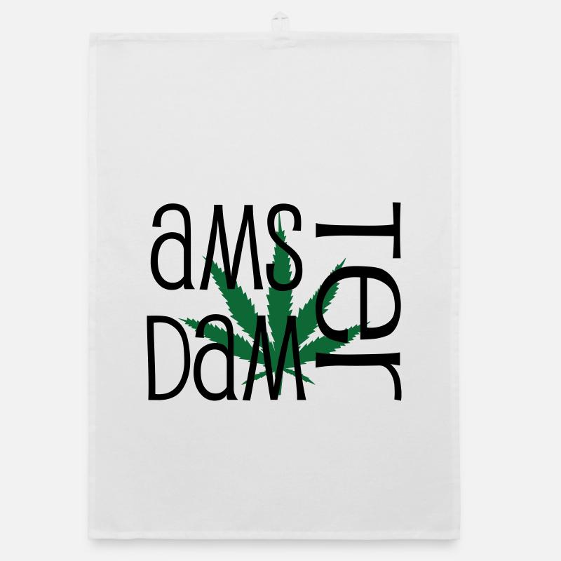 Amsterdam - Cannabis - Weed Torchon bio