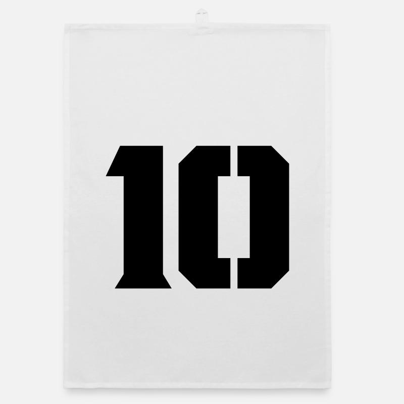 10 Organic Geschirrtuch