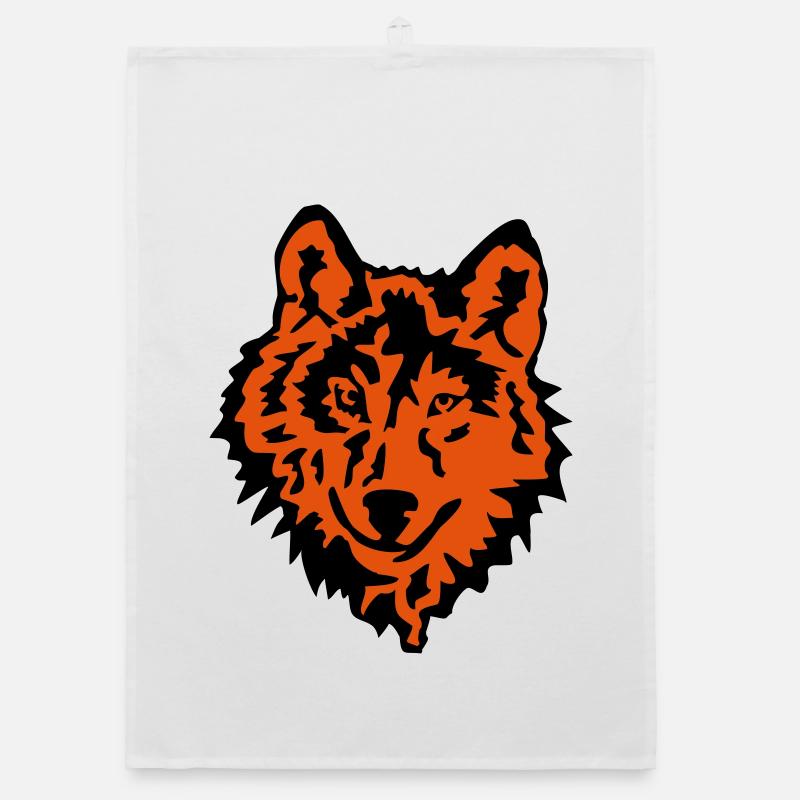 wolf Organic dish towel