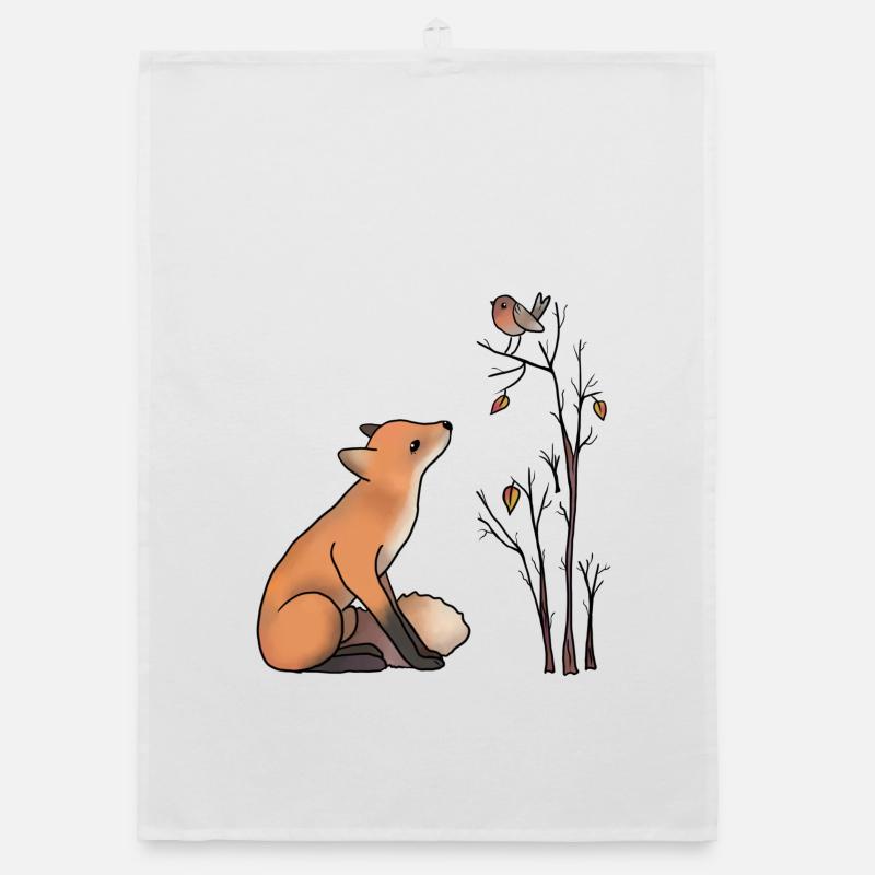 Fox and robin Organic dish towel