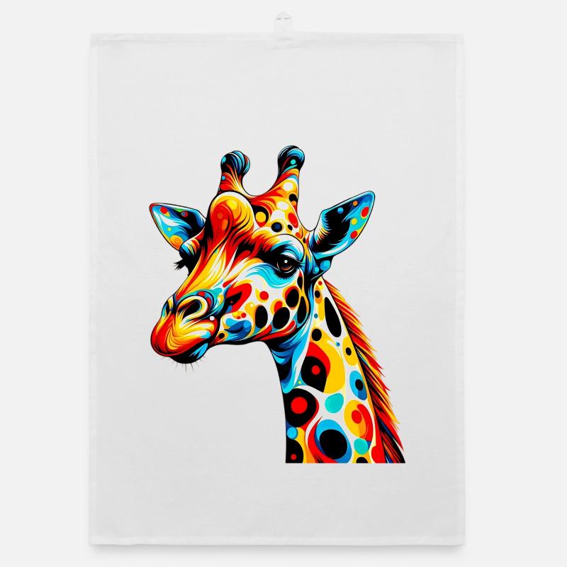 Giraffe Organic Geschirrtuch
