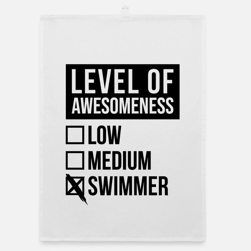 Swimmer Organic dish towel