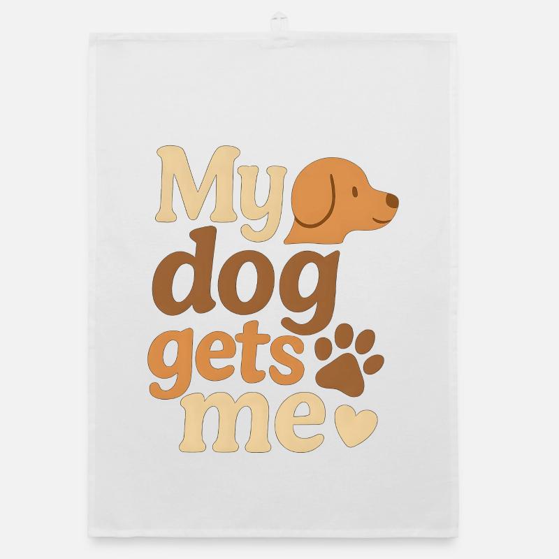 Mon chien me comprend Torchon bio