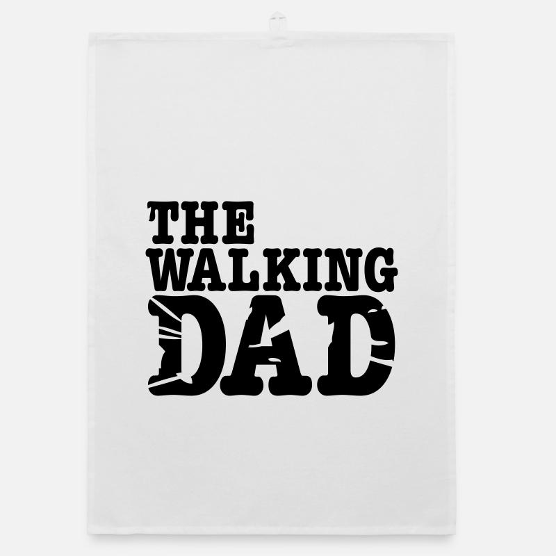 the walking dad Organic Geschirrtuch