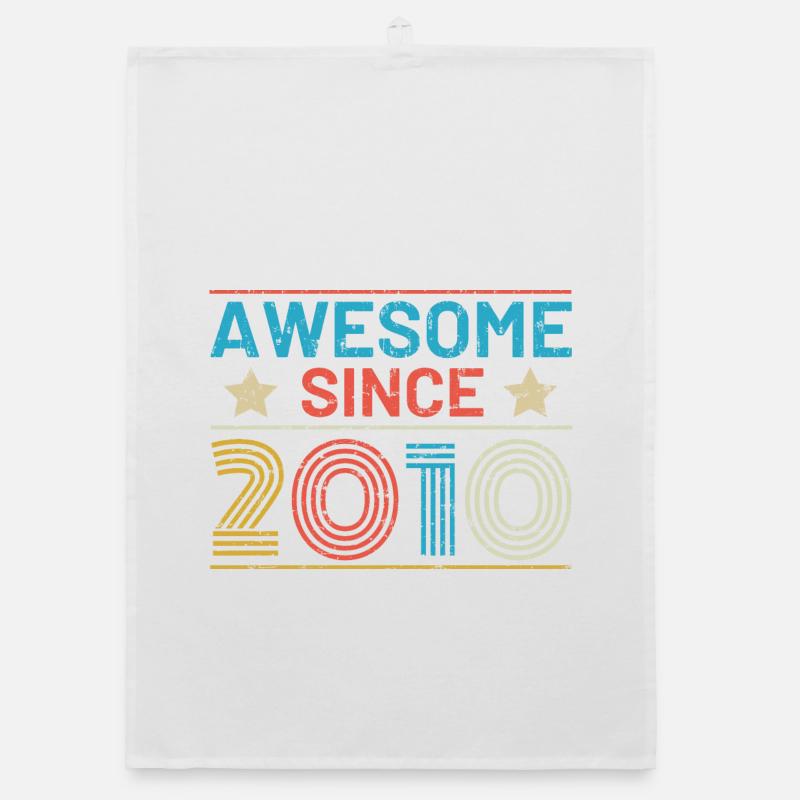 Awesome since 2010 Organic dish towel