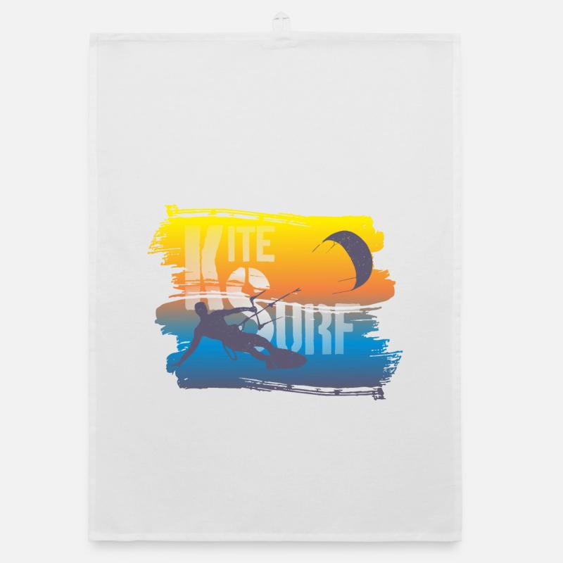 KITE SURF Organic dish towel