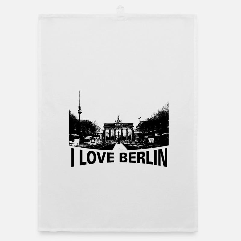 J’adore Berlin avec BilD Torchon bio