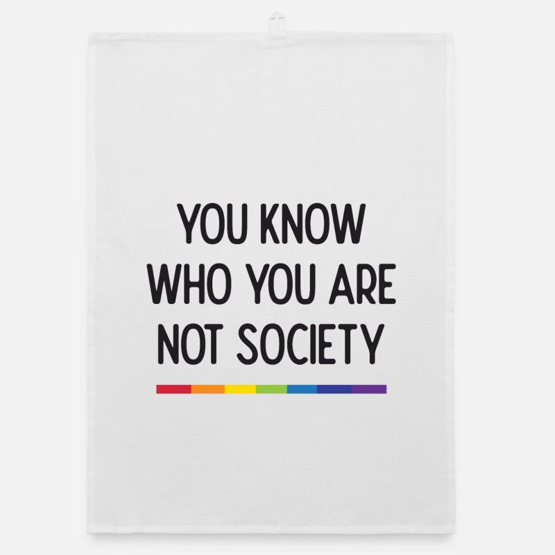Live With Pride Organic dish towel