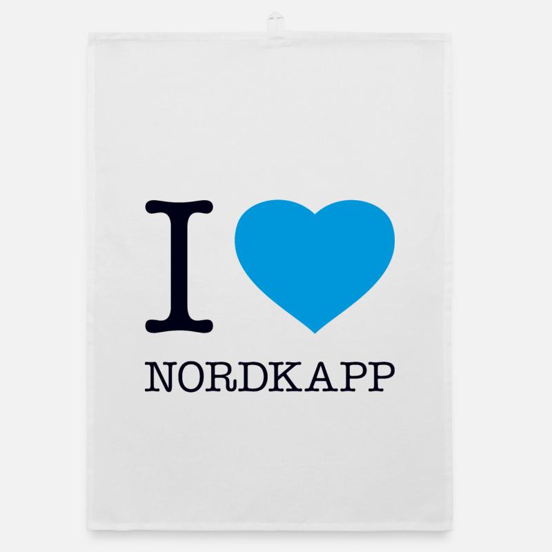 J’ADORE NORDKAPP Norvège Norvège Torchon bio