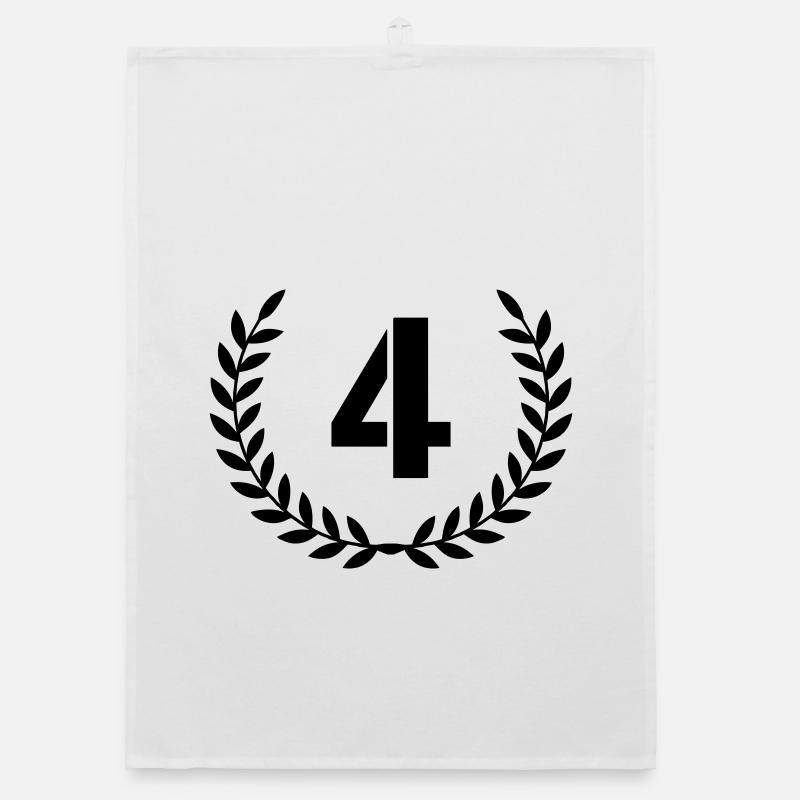 4 Kranz Organic Geschirrtuch