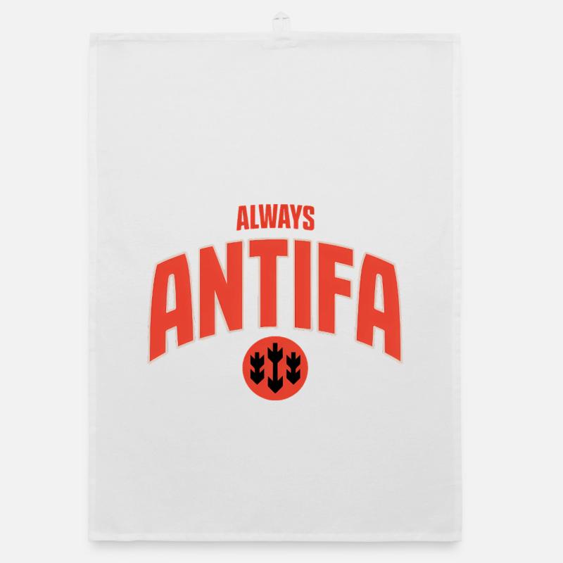 Always Antifa - Antifascist Tee Organic dish towel