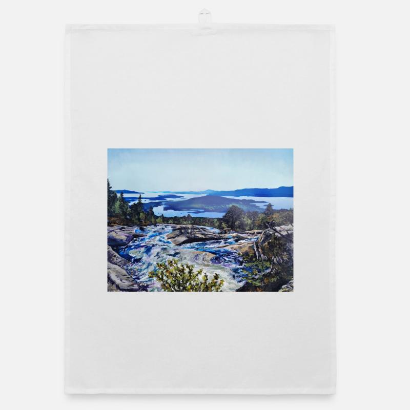 Bremstølen - Torchon bio - blanc