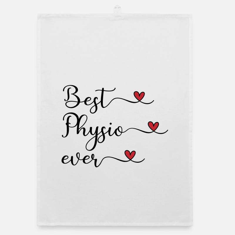 Bester Physiotherapeut Organic Geschirrtuch