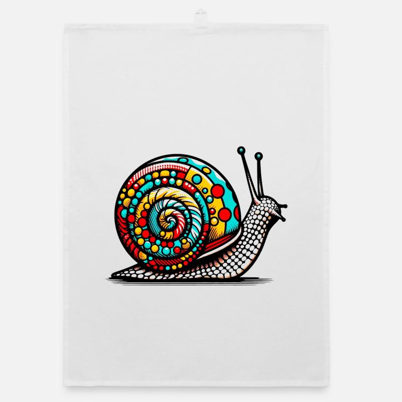 Snail Organic dish towel