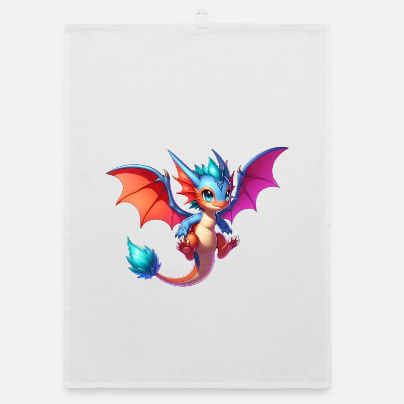 Dragon Organic dish towel