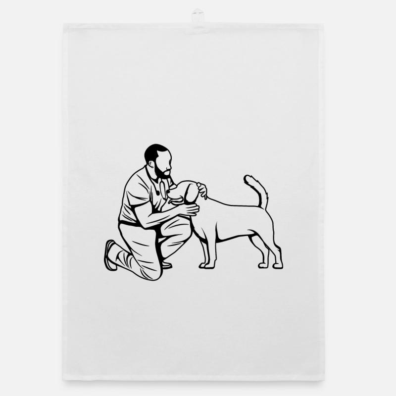 Veterinary technician Organic dish towel