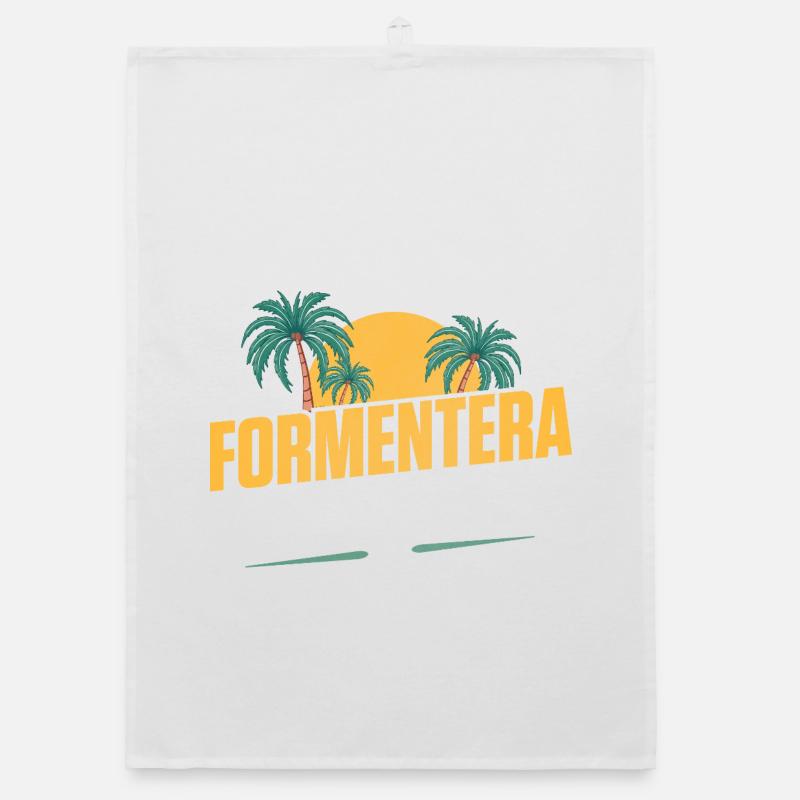 Formentera Party Crew Organic Geschirrtuch