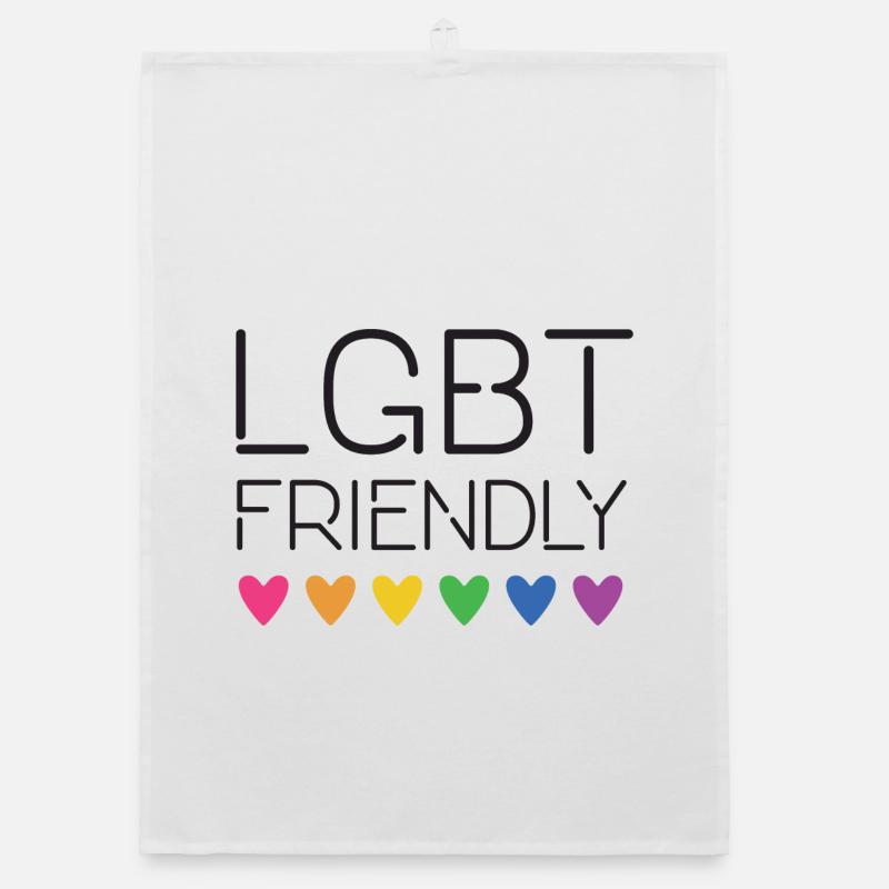 LGBT Friendly Organic dish towel