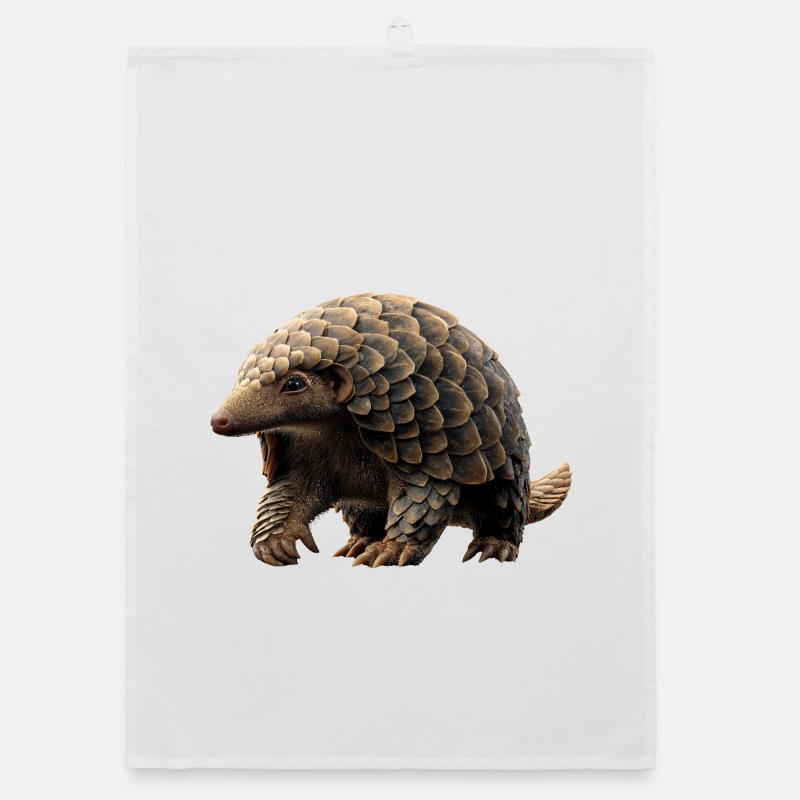 Pangolin Pangolin Pine Cone Pangolins Organic dish towel