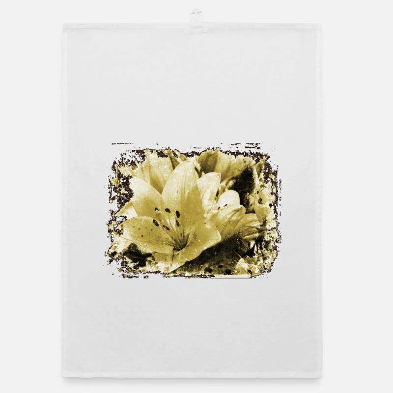 Weinlese Organic Geschirrtuch