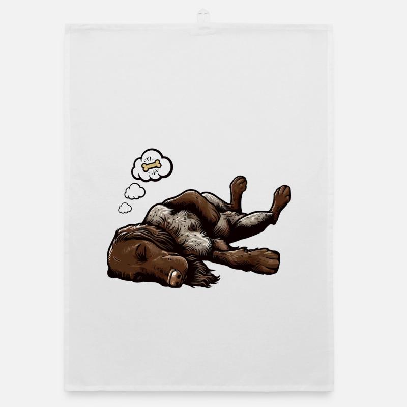 German Wirehaired German Wirehaired Owner Organic dish towel