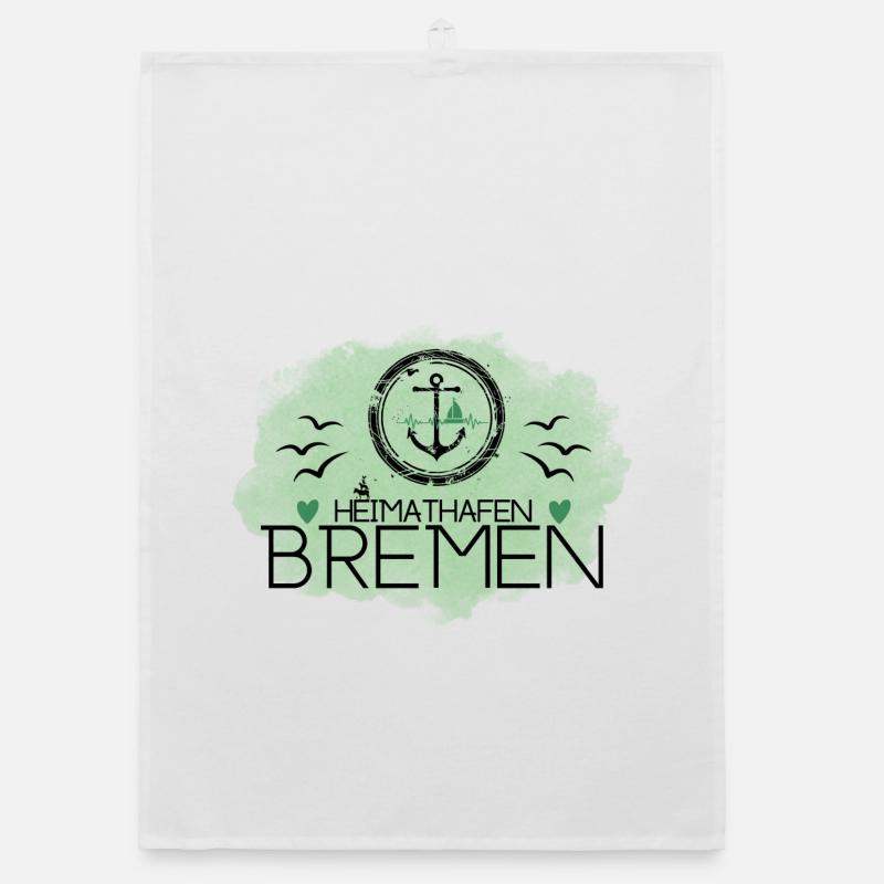 Heimathafen Bremen Organic Geschirrtuch
