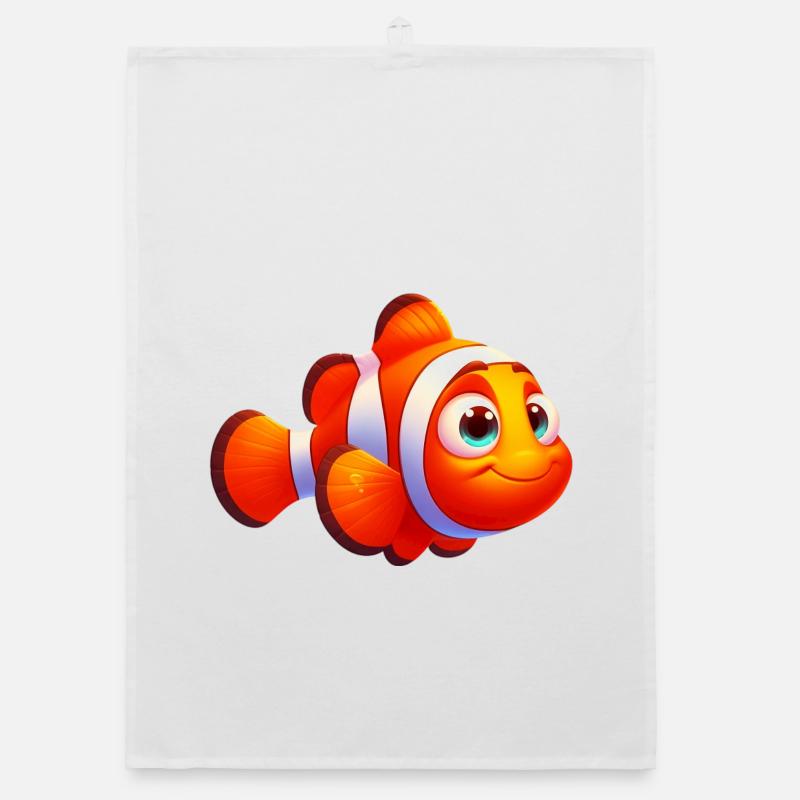 Clownfish Organic dish towel