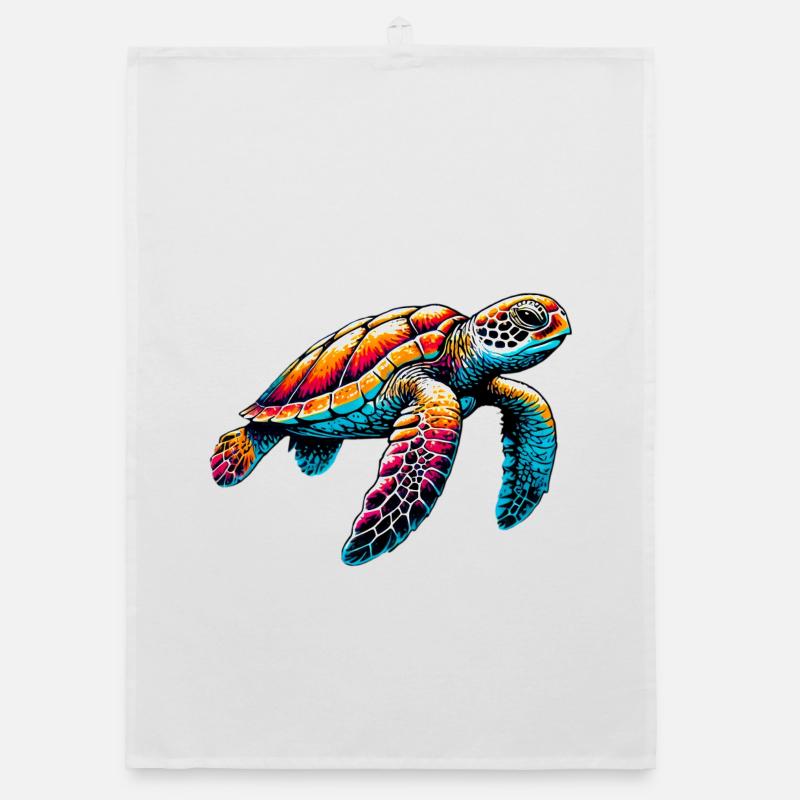 Turtle Organic dish towel