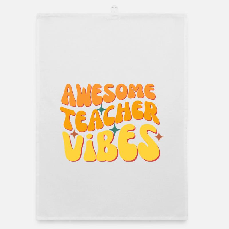 Des vibrations d’enseignant impressionnantes Torchon bio