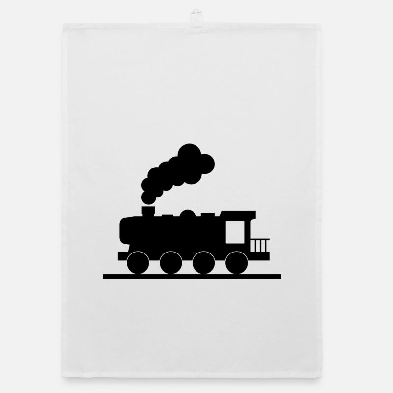 train Organic dish towel
