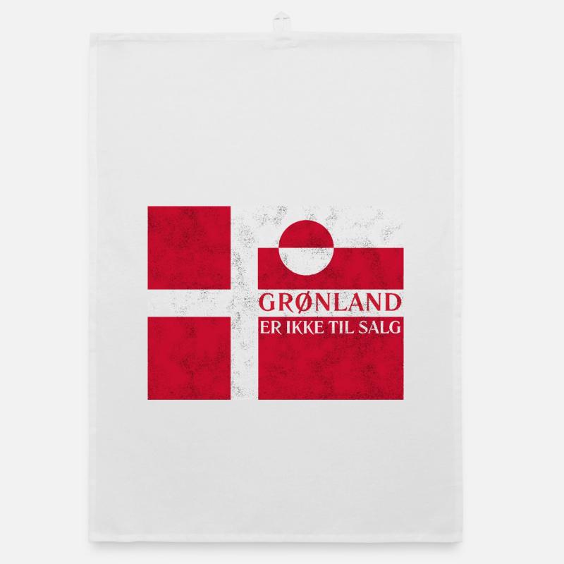 Grønland Ikke Til Salg Organic dish towel