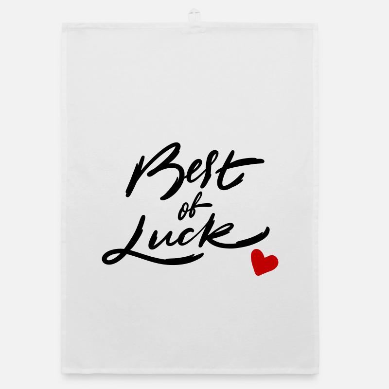 good luck Organic dish towel