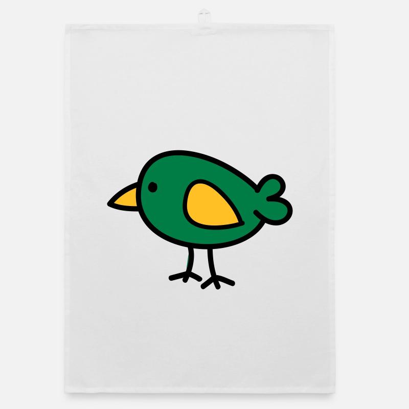 2541614 15425930 bird Organic dish towel