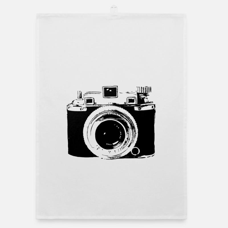 camera Organic dish towel
