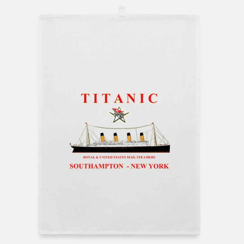 TITANIC CREATION Louis RUNEMBERG © Adagp Organic dish towel