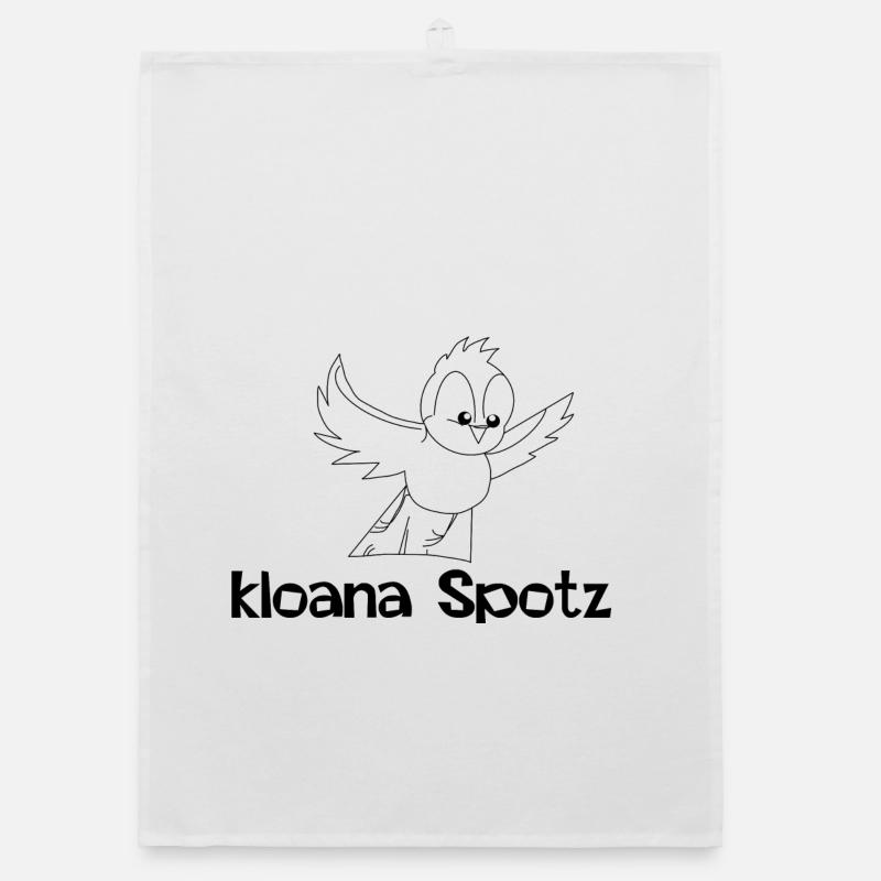 kloana Spotz-kleiner Spatz, dialecte autrichien Torchon bio
