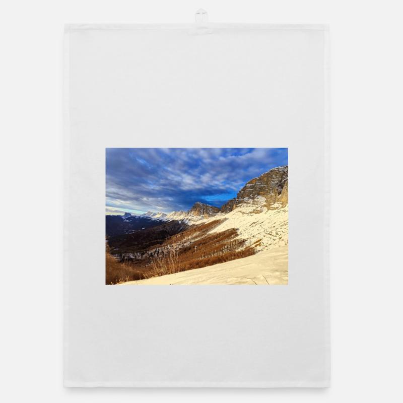 Lever de soleil Vercors Torchon bio