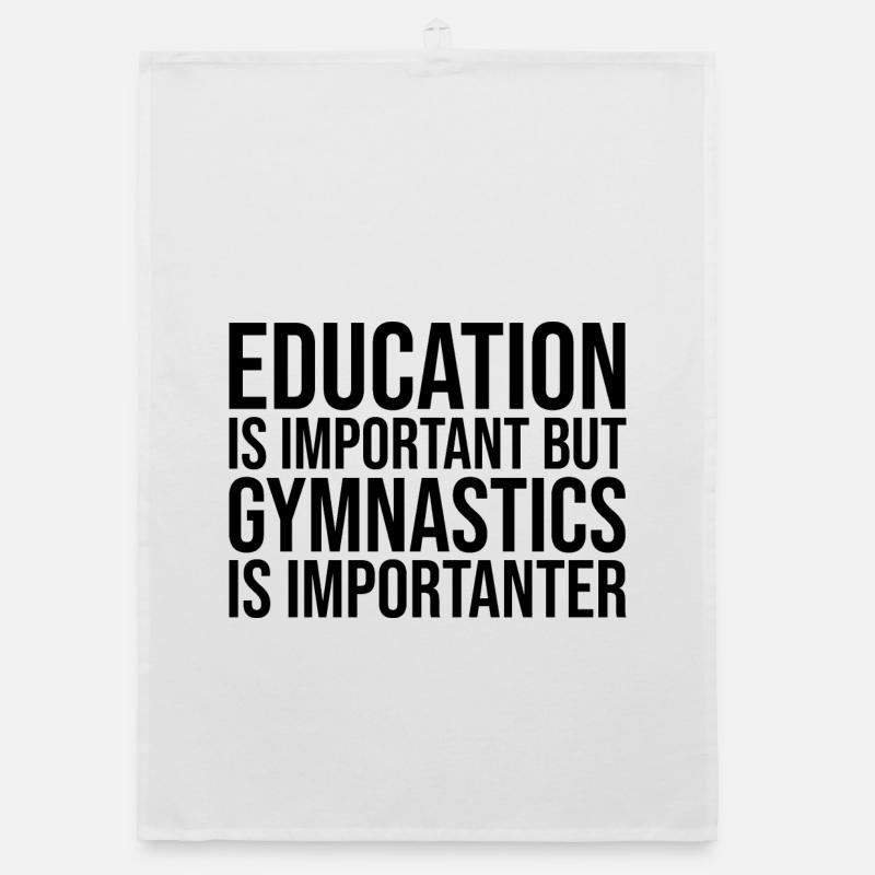 Gymnastics Organic dish towel