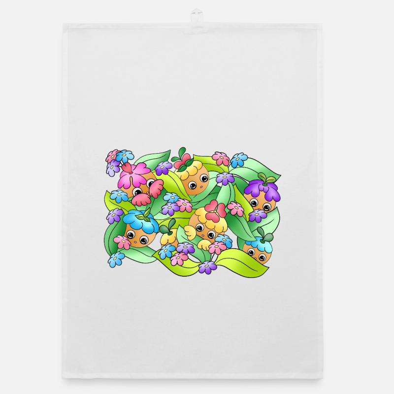 Dreamy Knobs | Summer | Foliage | Nature Organic dish towel