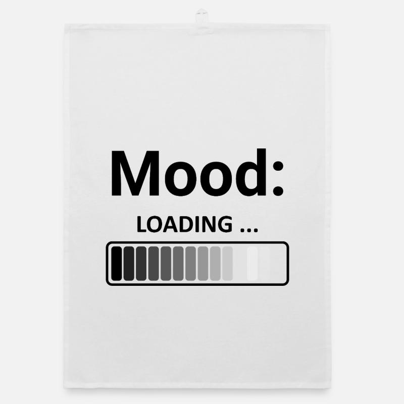 Mood Loading Stylish Design Loading Bar Organic dish towel