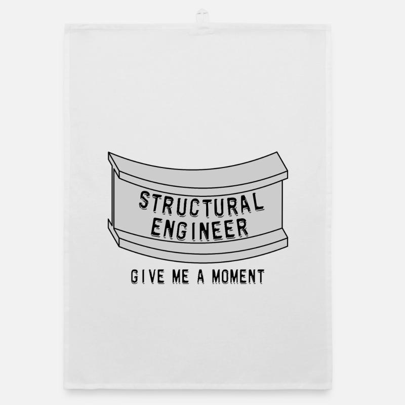 Structural Engineer Beam Moment Organic dish towel