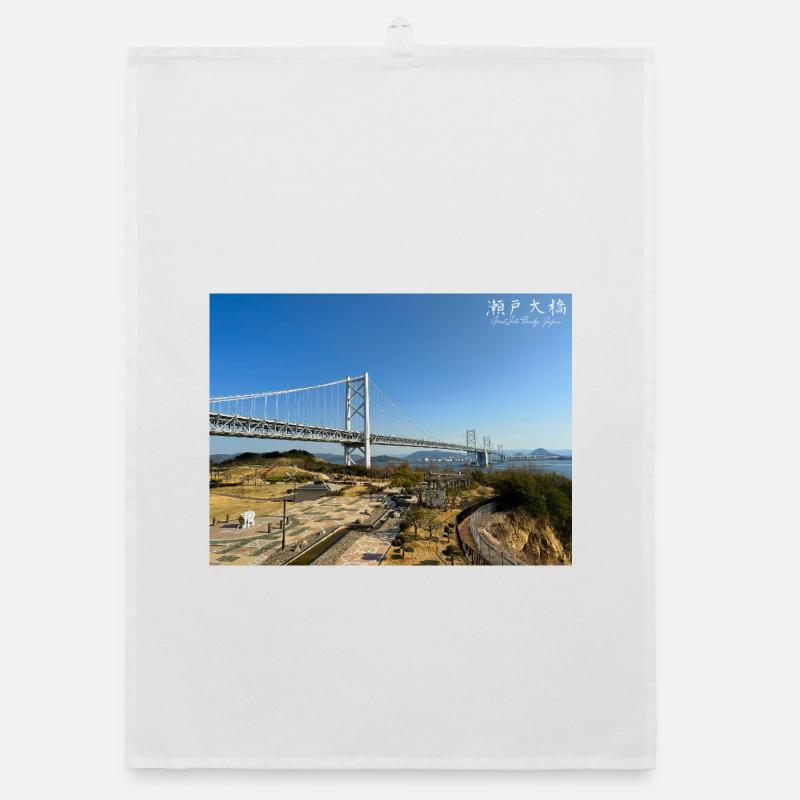 Große Seto-Brücke Organic Geschirrtuch