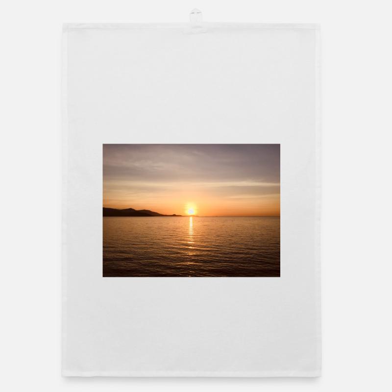 SUNSET Organic Geschirrtuch