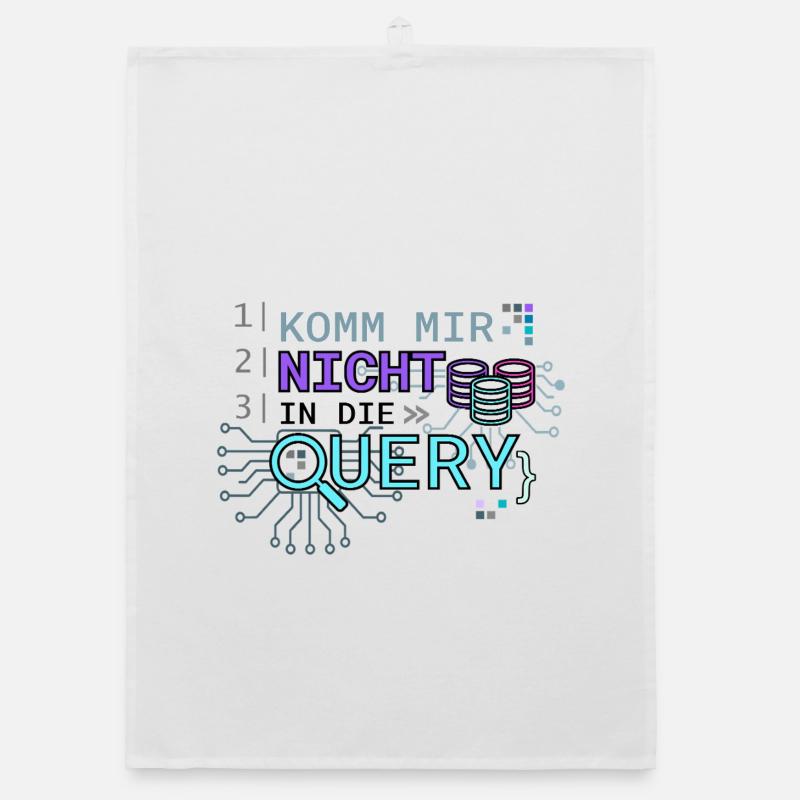 Komm mir nicht in die Quere Tech Organic Geschirrtuch
