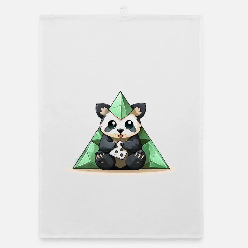 Pyramide de Cristal de Panda Torchon bio