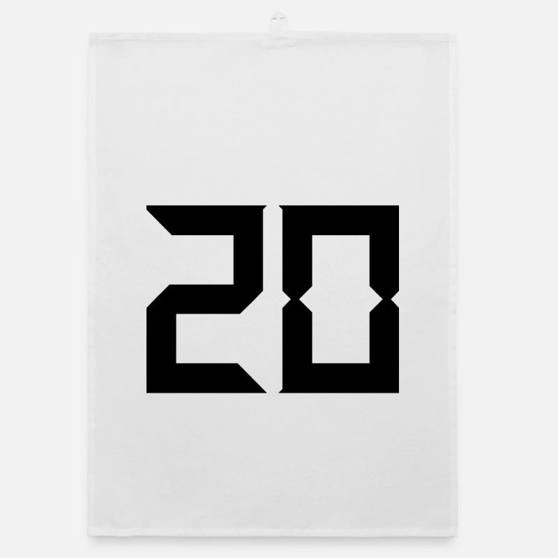 20. 20 YEARS. 20th ANNIVERSARY. 20TH ANNIVERSARY. Organic dish towel
