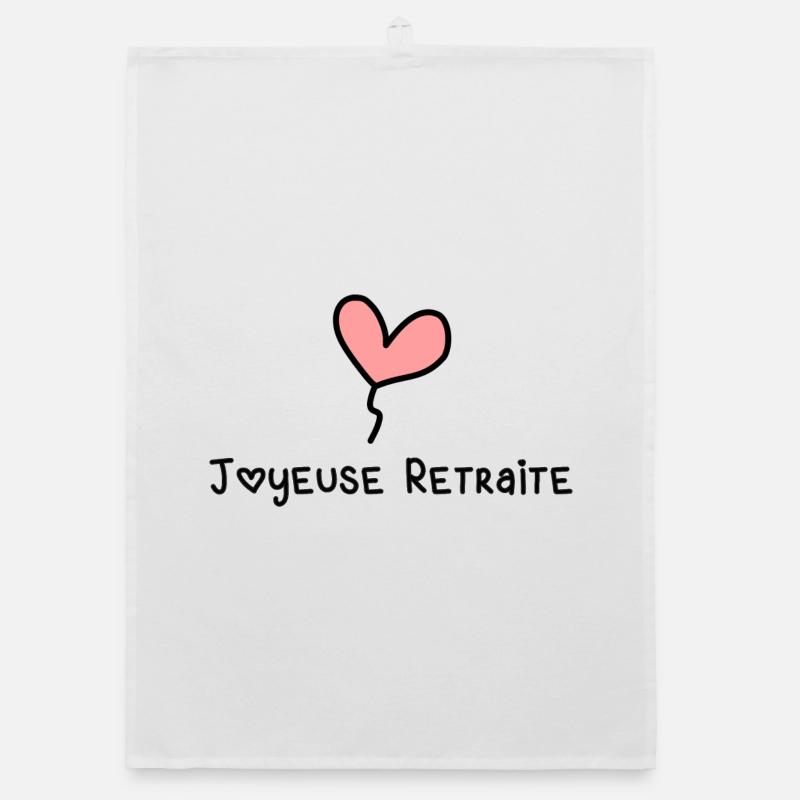 JOYEUSE RETRAITE Torchon bio