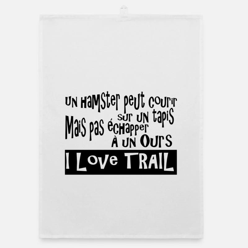 Trail Ours Hamster Torchon bio