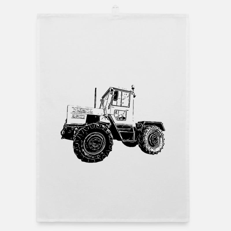 Kraft auf vier Rädern Organic Geschirrtuch